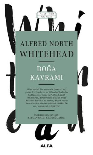 Doğa Kavramı %10 indirimli Alfred North Whitehead