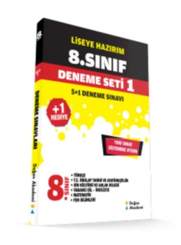 Doğan Akademi 8. Sınıf Deneme Seti 1 (6 Fasikül) Kolektif