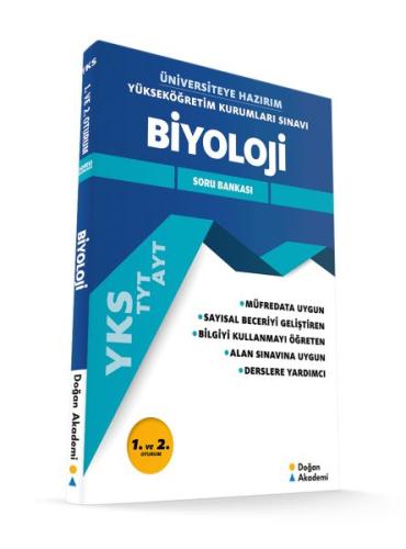 Doğan Akademi YKS TYT-AYT Biyoloji Soru Bankası %10 indirimli Kolektif