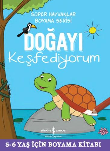 Doğayı Keşfediyorum - Süper Hayvanlar Boyama Serisi %31 indirimli Kole