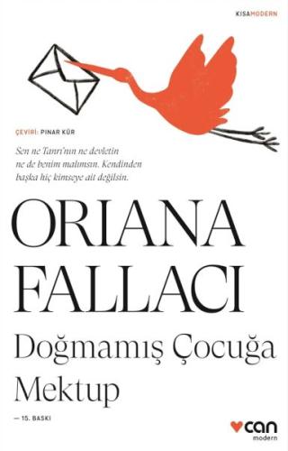 Doğmamış Çocuğa Mektup (Kısa Modern) %15 indirimli Oriana Fallaci