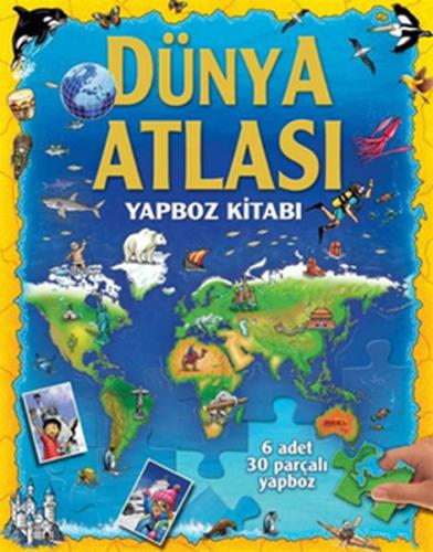 Dünya Atlası / Yapboz Kitabı Kate Cuthbert