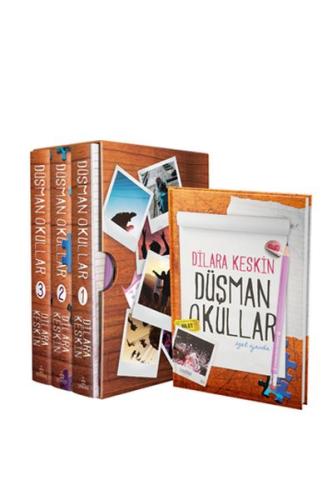 Düşman Okullar Seti - 3 Kitap Takım Ciltli %30 indirimli Dilara Keskin