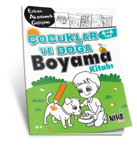 EAG Çocuklar ve Doğa Boyama Kitabı 4-6 Yaş %30 indirimli Kolektıf