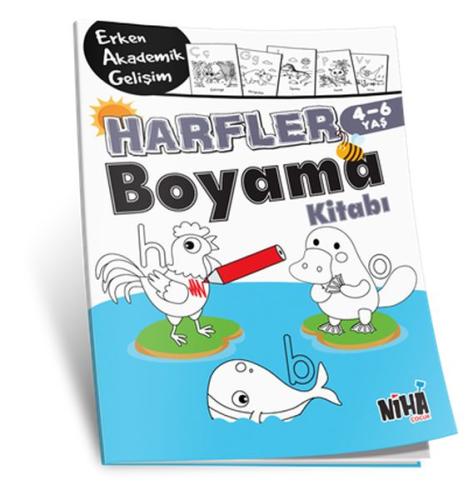 EAG Harfler Boyama Kitabı 4-6 Yaş %30 indirimli Kolektıf