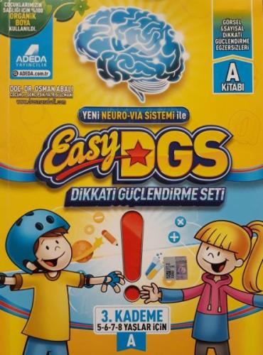 EASY Dikkati Güçlendirme Seti 5-8 yaş A Kitapçığı %25 indirimli Doç. D