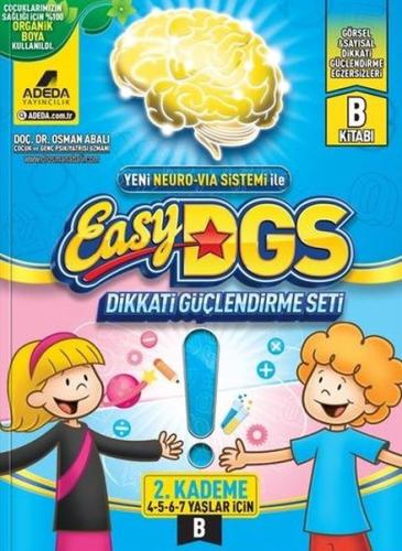 EASY Dikkati Güçlendirme Seti 4-7 yaş B Kitapçığı %25 indirimli Doç. D