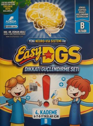 EASY Dikkati Güçlendirme Seti 6-9 yaş B Kitapçığı %25 indirimli Doç. D