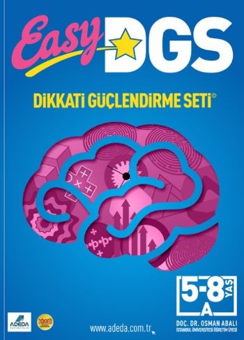 Easy Dikkati Güçlendirme Seti 5 - 8 Yaş A (1 Kitap) Doç. Dr. Osman Aba