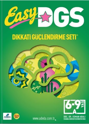 Easy Dikkati Güçlendirme Seti 6 - 9 Yaş A (1 Kitap) Osman Abalı