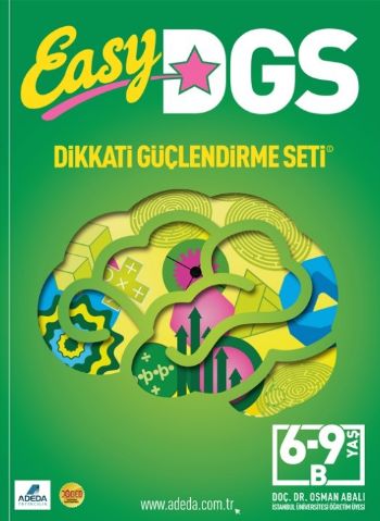 Easy Dikkati Güçlendirme Seti 6 - 9 Yaş B (1 Kitap) Osman Abalı