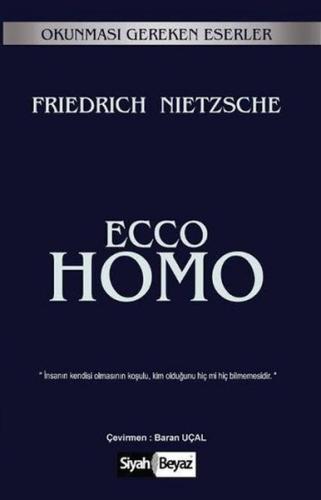 Ecco Homo Friedrich Nietzsche