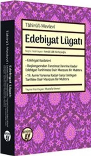 Edebiyat Lügatı Tahirü’l - Mevlevi