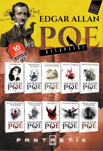 Edgar Allan Poe Set (10 Kitap) %20 indirimli Edgar Allan Poe