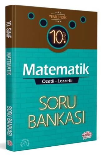 Editör 10. Sınıf Matematik Özetli Lezzetli Soru Bankası %23 indirimli