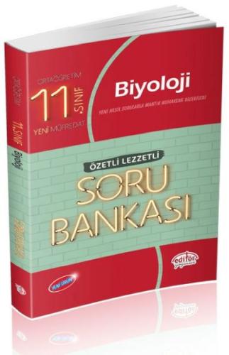 Editör 11. Sınıf Biyoloji Özetli Lezzetli Soru Bankası (Yeni) %23 indi