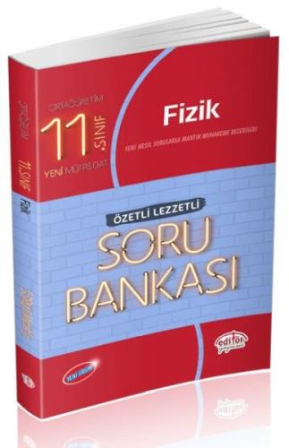 Editör 11. Sınıf Fizik Özetli Lezzetli Soru Bankası (Yeni) Kolektif