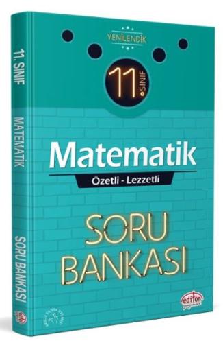 Editör 11. Sınıf Matematik Özetli Lezzetli Soru Bankası %23 indirimli