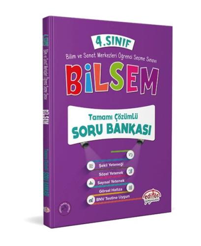 Editör 4. Sınıf Bilsem Soru Bankası %23 indirimli Komisyon