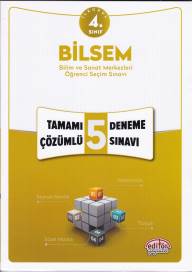 Editör 4. Sınıf Bilsem Tamamı Çözümlü 5 Deneme Sınavı Kolektif