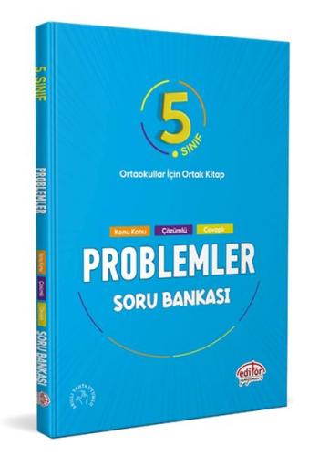 Editör 5. Sınıf Problemler Soru Bankası %23 indirimli Komisyon