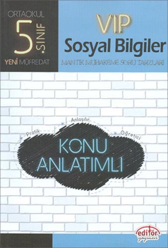 Editör - 5.Sınıf VIP Sosyal Bilgiler Konu Anlatımlı Kolektif