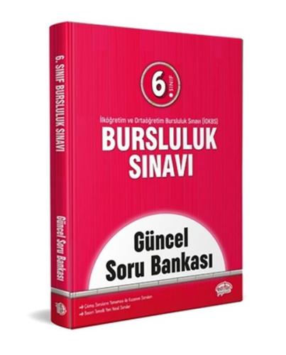 Editör 6. Sınıf Bursluluk Sınavı Güncel Soru Bankası %23 indirimli Kol