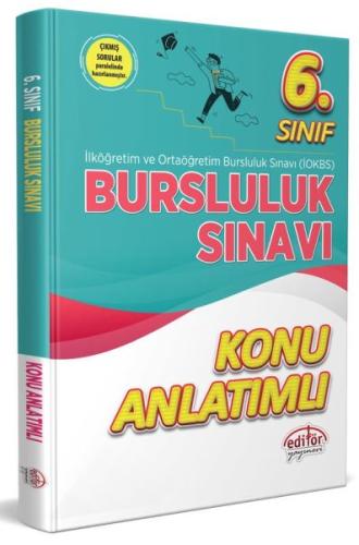 Editör 6.Sınıf İokbs Bursluluk Sınavı Konu Anlatımlı %23 indirimli Kom