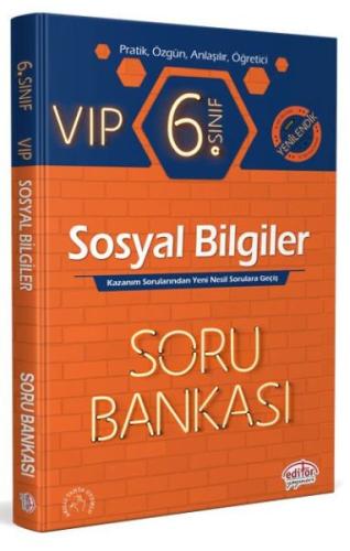 Editör 6. Sınıf VIP Sosyal Bilgiler Soru Bankası (YENİ) %23 indirimli