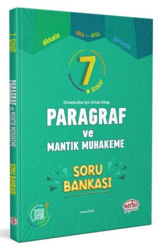 Editör 7. Sınıf Paragraf ve Mantık Muhakeme Soru Bankası %23 indirimli