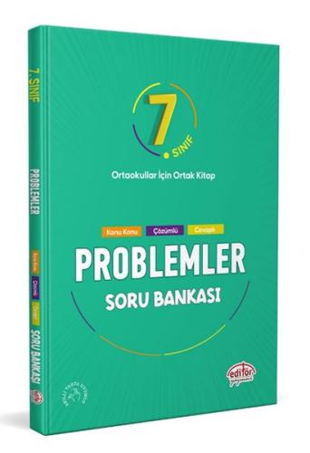 Editör 7. Sınıf Problemler Soru Bankası %23 indirimli Komisyon