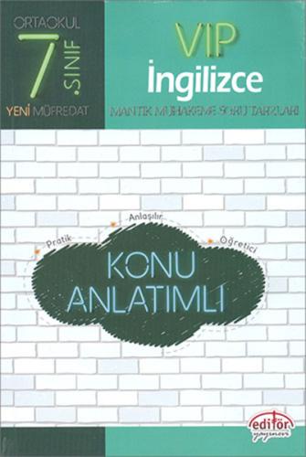 Editör - 7.Sınıf VIP İngilizce Konu Anlatımlı Kolektif