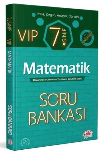 Editör 7. Sınıf VIP Matematik Soru Bankası %23 indirimli