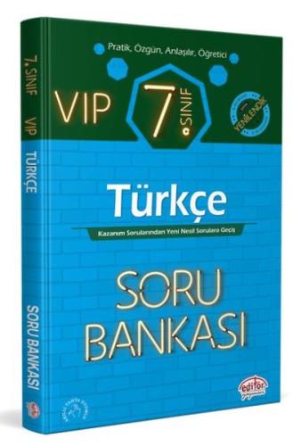 Editör 7. Sınıf VIP Türkçe Soru Bankası %23 indirimli