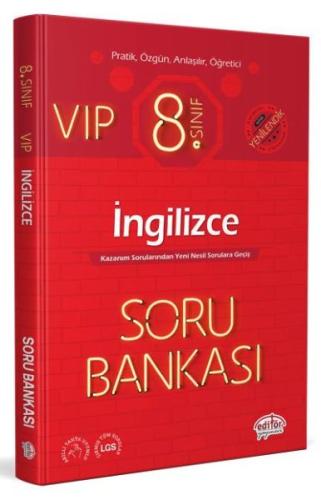 Editör 8. Sınıf VIP İngilizce Soru Bankası %23 indirimli