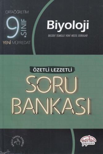 Editör 9. Sınıf Biyoloji Özetli Lezzetli Soru Bankası (Yeni) Kolektif