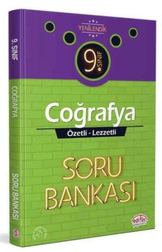 Editör 9. Sınıf Coğrafya Özel Lezzetli Soru Bankası (YENİ) %23 indirim