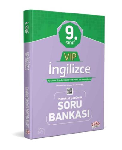 Editör 9. Sınıf İngilizce Çözümlü Soru Bankası %23 indirimli Komisyon