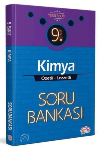 Editör 9. Sınıf Kimya Özetli Lezzetli Soru Bankası %23 indirimli