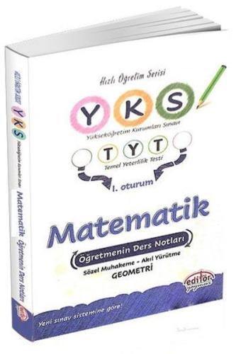 Editör YKS 1. Oturum TYT Matematik Öğretmenin Ders Notları Kolektif