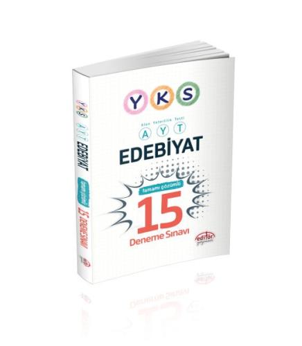 Editör YKS Edebiyat Tamamı Çözümlü 15 Deneme Sınavı Kolektif