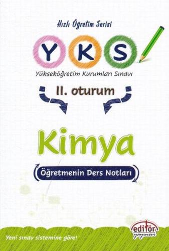 Editör YKS Kimya 2. Oturum Öğretmenin Ders Notları %23 indirimli Betül