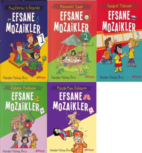 Efsane Mozaikler Serisi 5 Kitap Takım %18 indirimli Handan Yalvaç Arıc