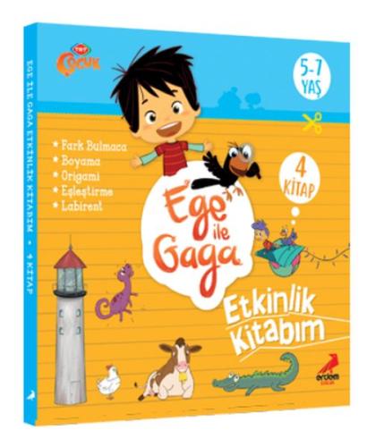 Ege ile Gaga - Etkinlik Kitabım (4 Kitap Takım) %30 indirimli Kolektif