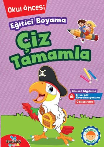 Eğitici Boyama - Çiz Tamamla %30 indirimli Kolektıf