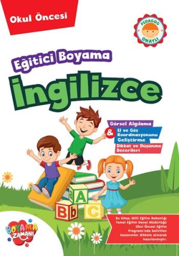 Eğitici Boyama - İngilizce %25 indirimli