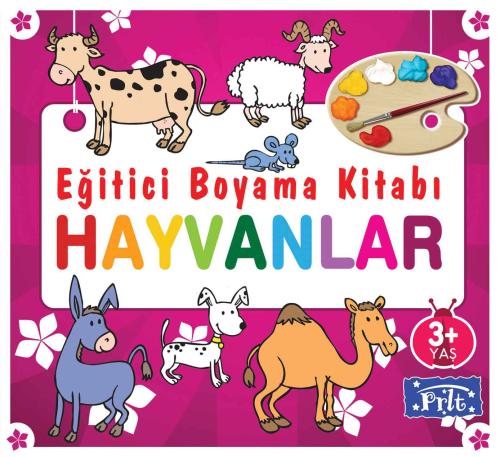 Eğitici Boyama Kitabı - Hayvanlar %35 indirimli Kolektif