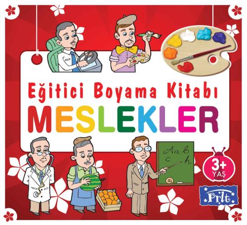 Eğitici Boyama Kitabı - Meslekler %35 indirimli Kolektif