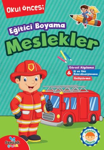 Eğitici Boyama - Meslekler %30 indirimli Kolektıf