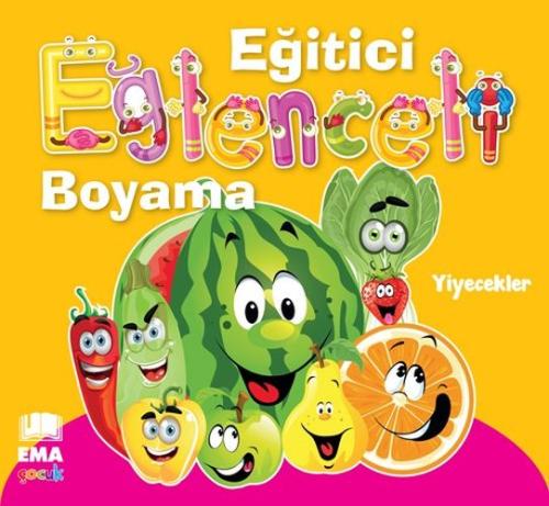 Eğitici Eğlenceli Boyama - Yiyecekler %20 indirimli Kolektif